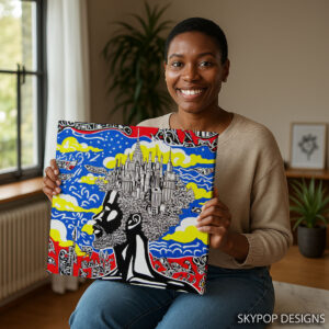 City Dreams Abstract Art