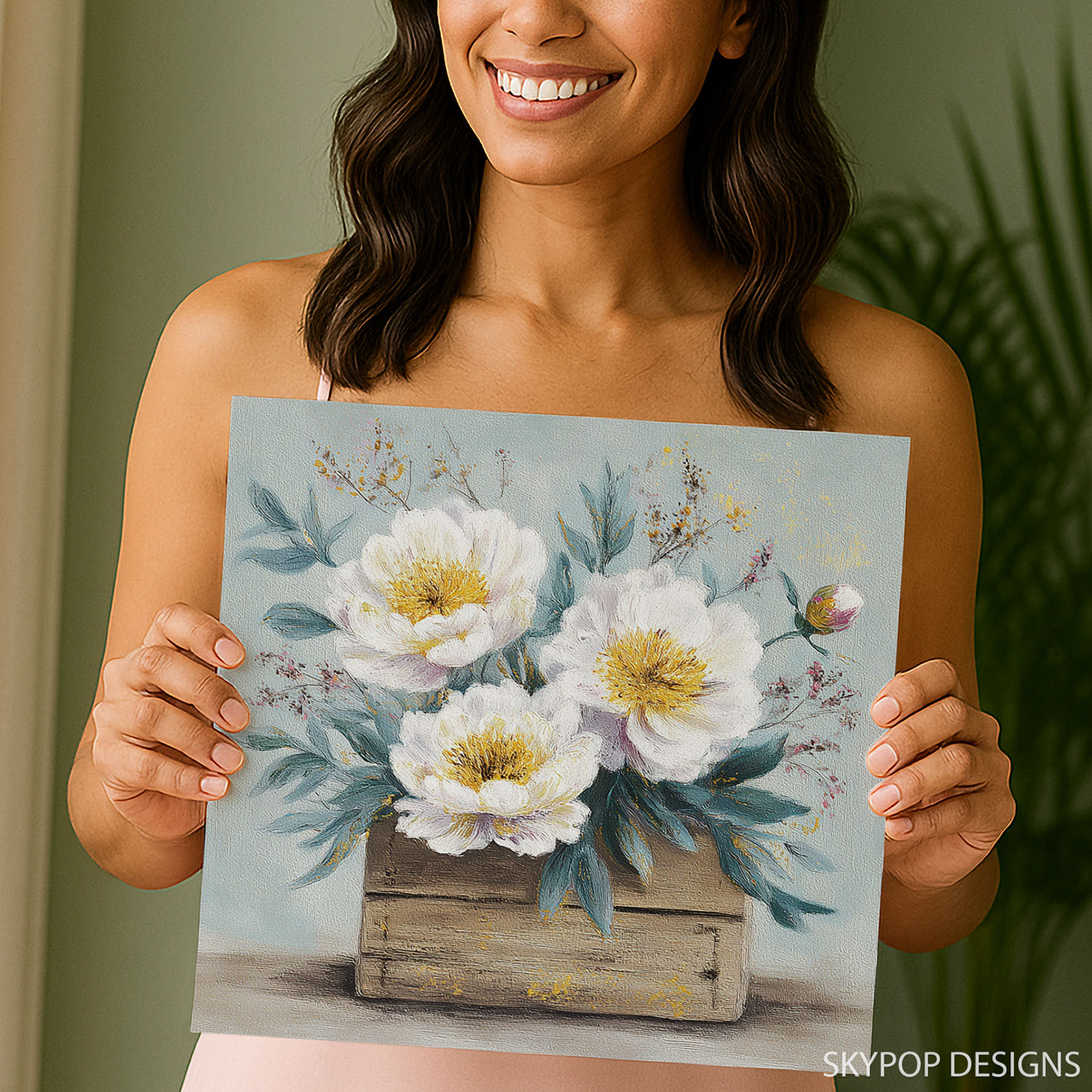 9.jpg Peony Bouquet Art