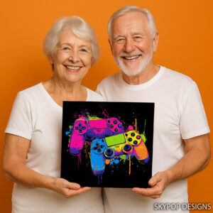 Neon Controllers Art