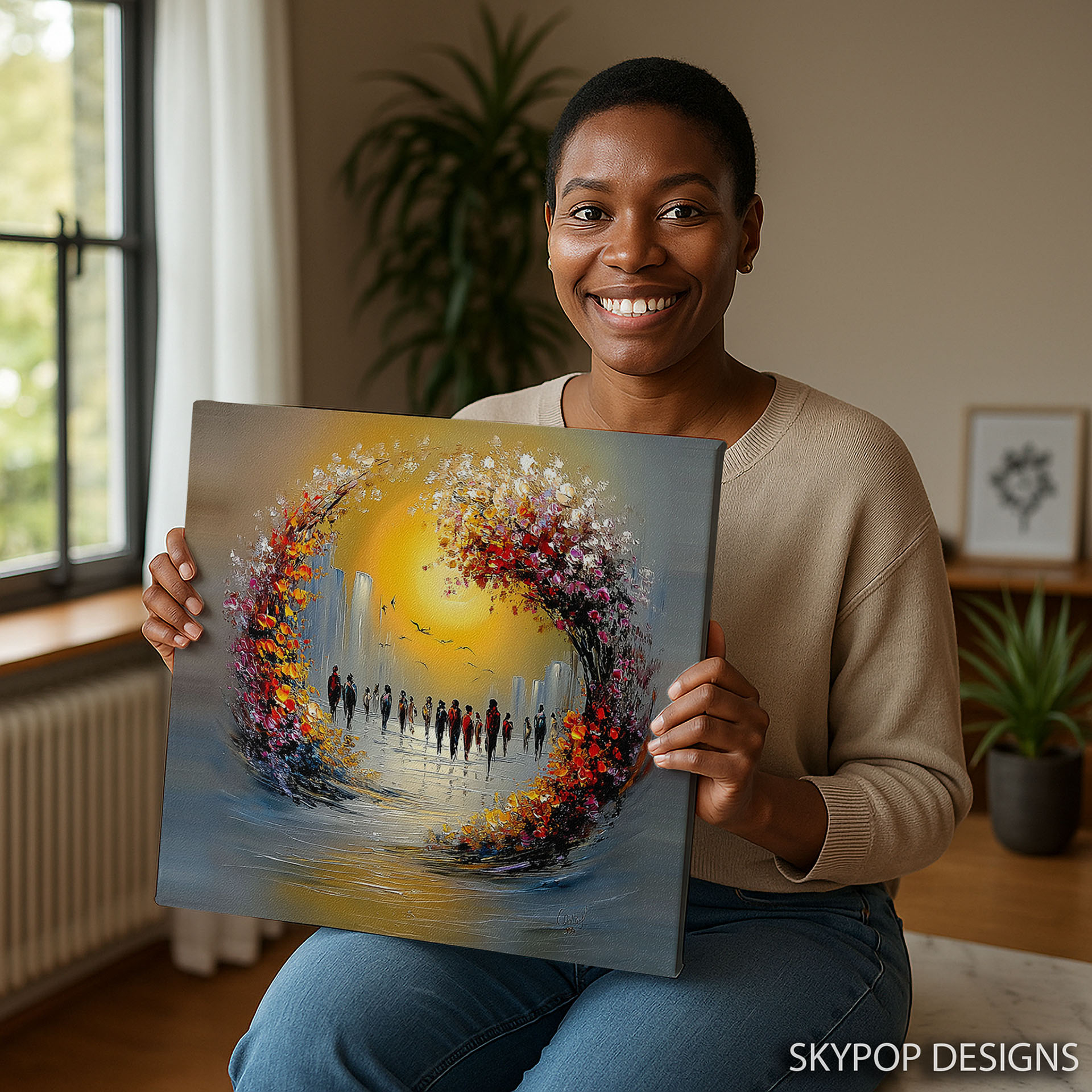 9.jpg Cityscape Bird Art