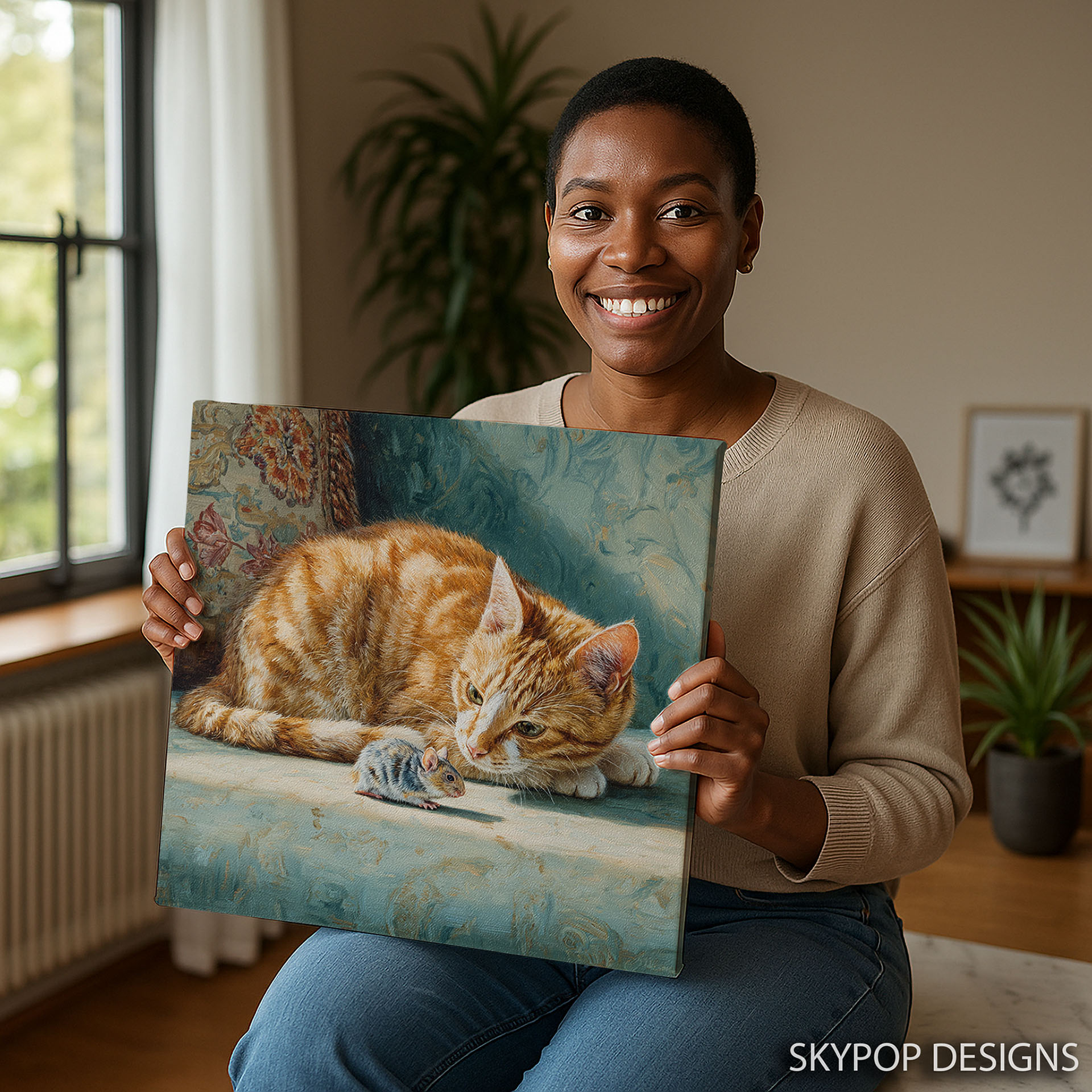 9.jpg Cat and Mouse Art