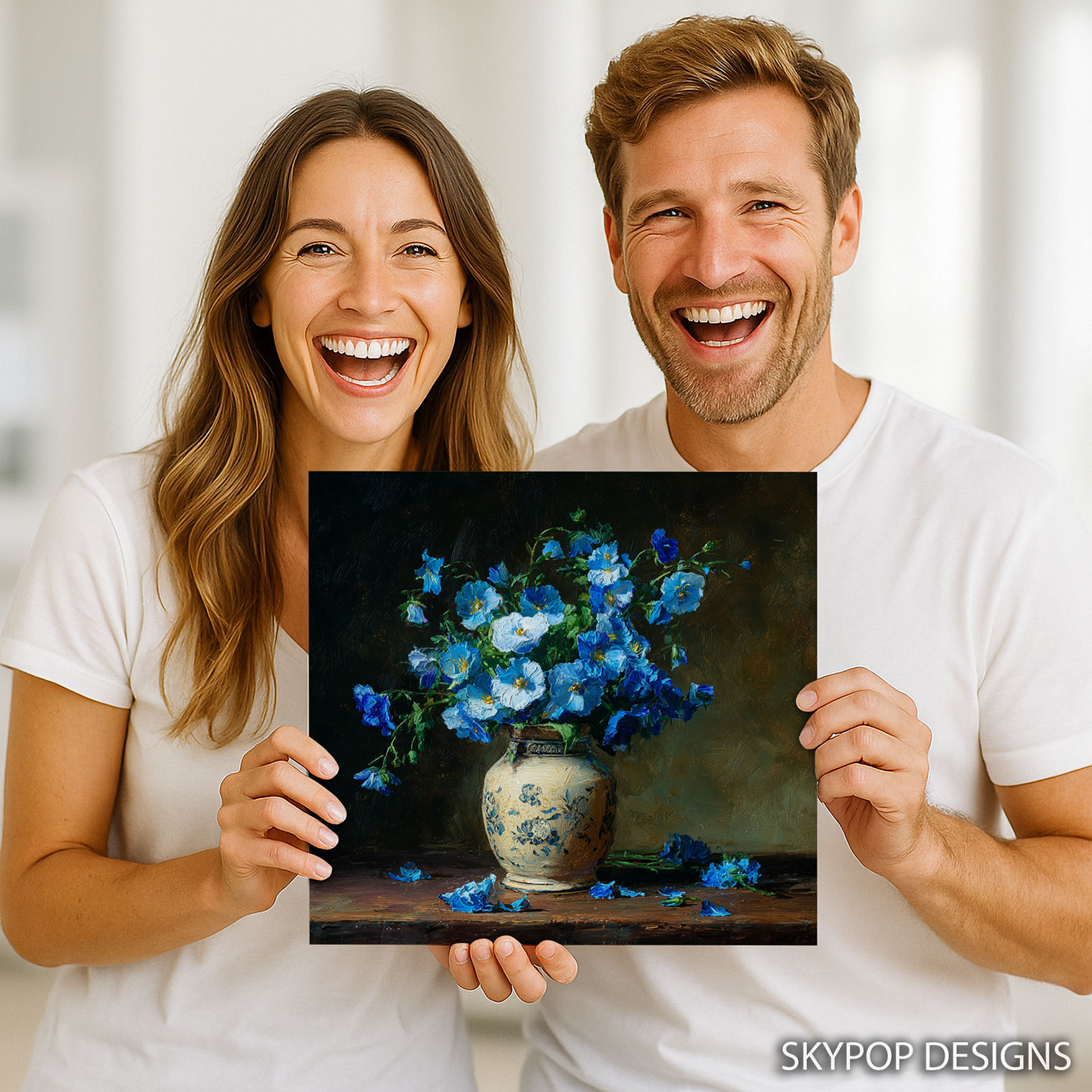 9.jpg Flax Flower Art