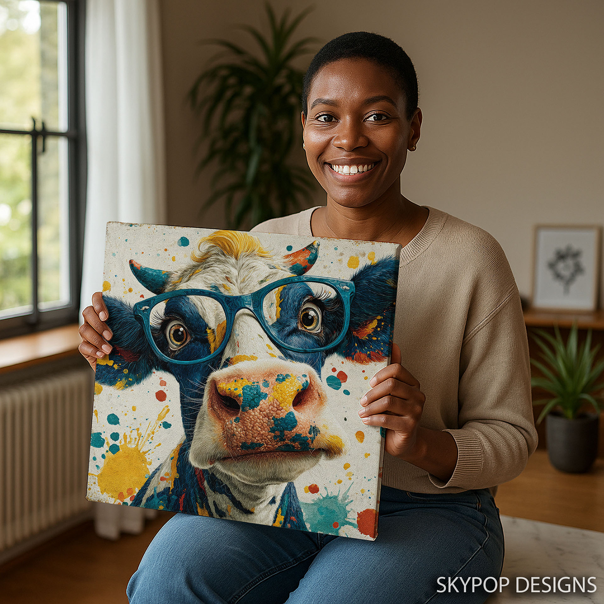 9.jpg Highland Cow Art