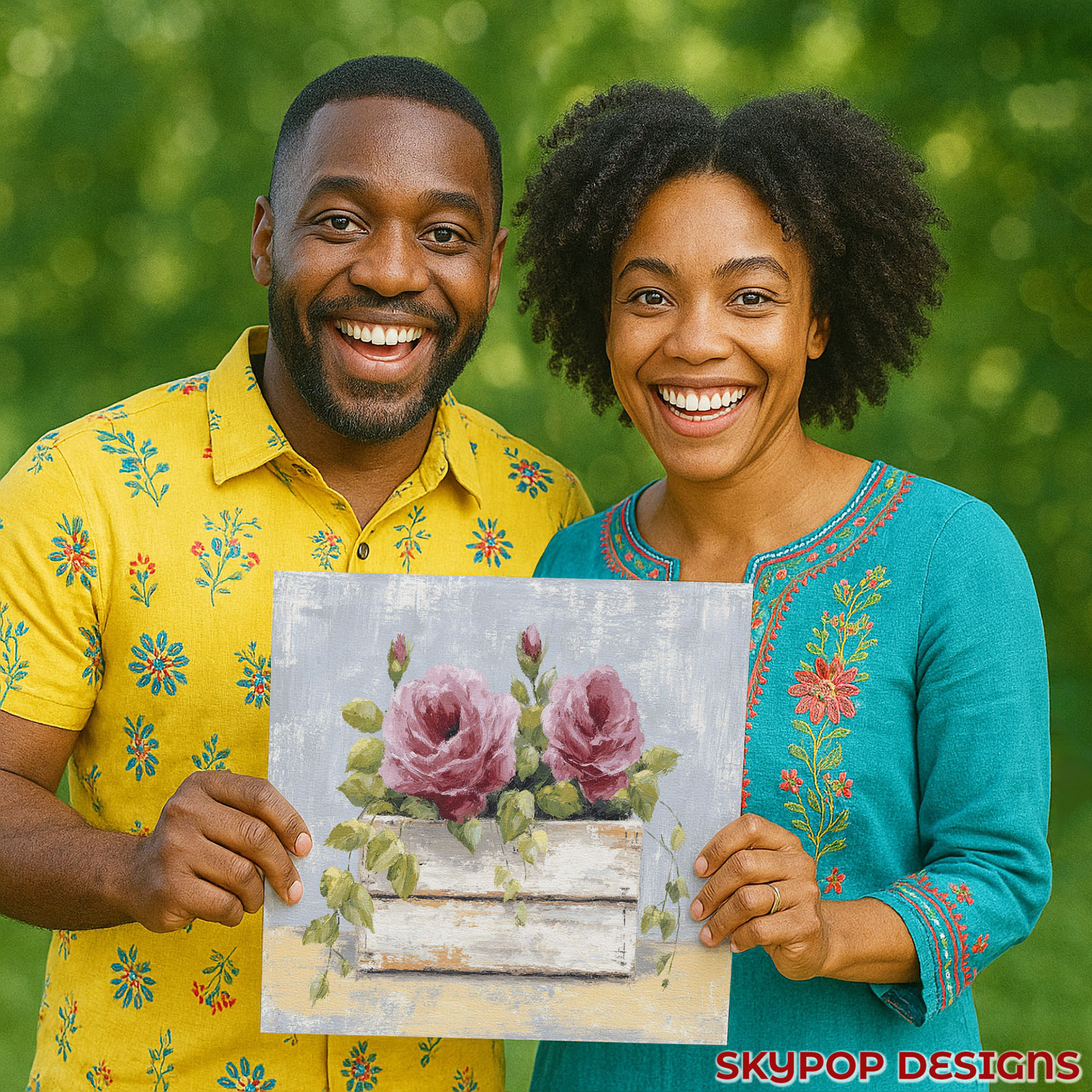 9.jpg Rose Garden Art