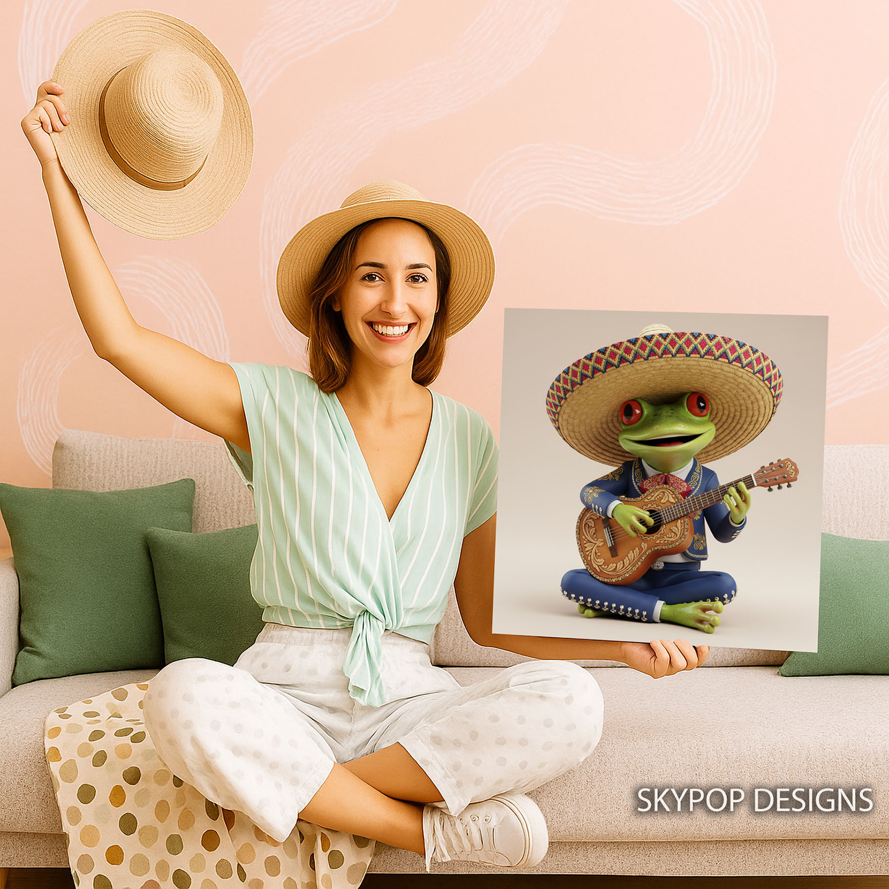 9.jpg Frog Serenade Art