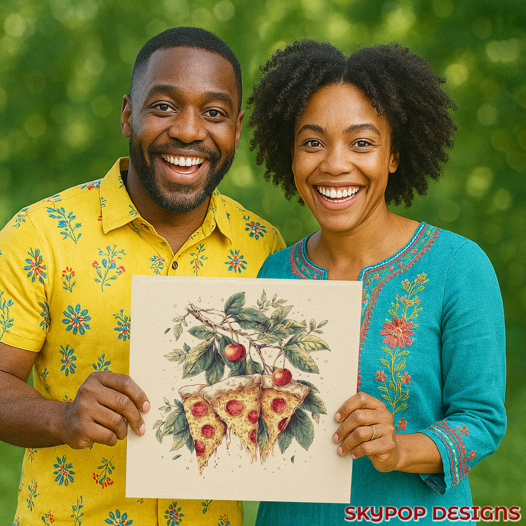 9.jpg Pizza Cherries Art