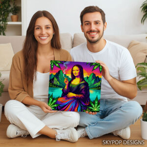 Mona Lisa Chill Vibes Art