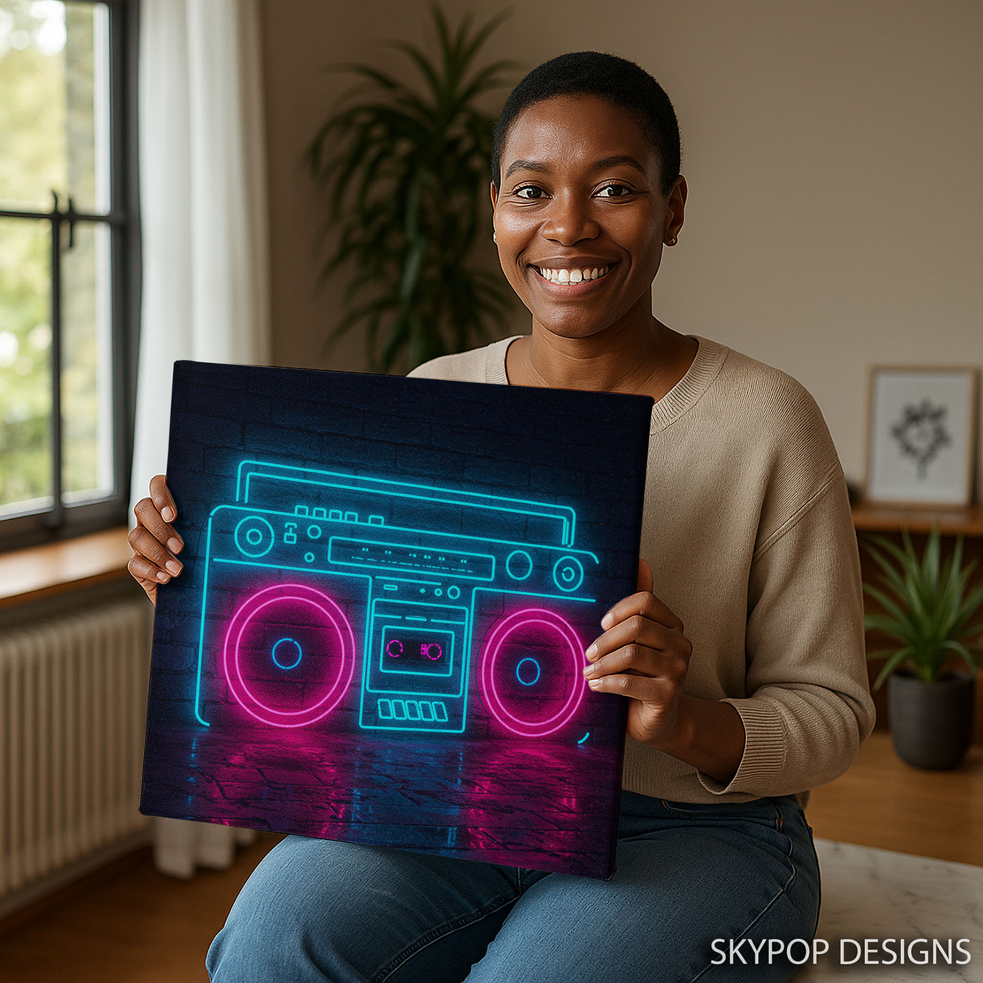 9.jpg Boombox Wall Art