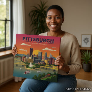 Pittsburgh Skyline Art