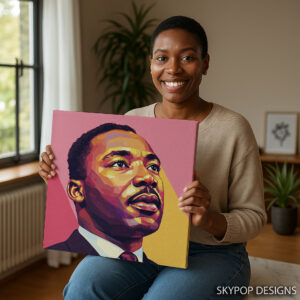 Martin Luther King Jr. Portrait Art